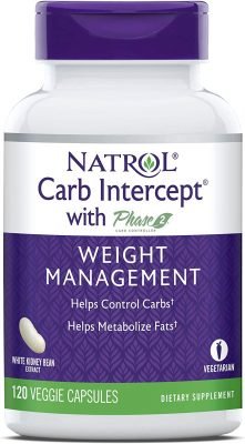 Natrol Carb Intercept with Phase 2 Carb Controller Capsules